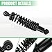 SHUNTALL Rear Shocks Absorbers Heavy Duty Spring Compatible With 1995-up G16 G19 G22 and G29 Yamaha Golf Cart Gas Yamaha Gas JN4-F2210-00 JN3-F2210-00 JW2-F2210-22