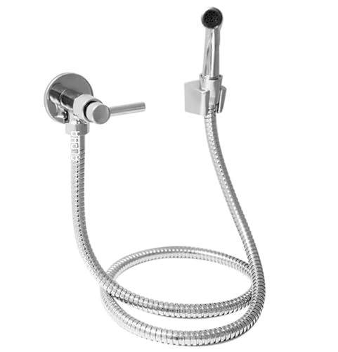 Ducha Higiênica Banheiro Vol. C-72 Cromado Mangueira 120Cms Cor:Cromado