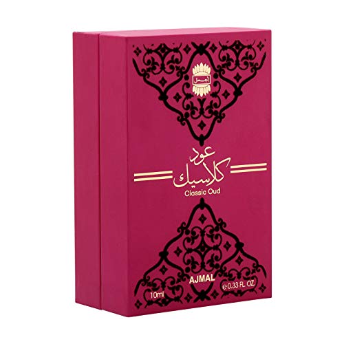 Ajmal Classic Oud Attar | Woody & Oudh Fragrance | Unisex Non-Alcoholic | Long Lasting Attar Men & Women - 10 ML - Image 3