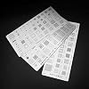 3pcs Universal BGA Reballing Stencils Kit For MTK For For Tools Box Storage With Wheels Large