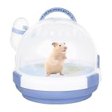 Respirez librement : ce porte-hamster permet à votre ami à fourrure de voyager en toute sécurité et tranquillité d'esprit. Il a un design poreux qui augmente la circulation de l'air et la ventilation, permettant à votre hamster de respirer facilement et confortablement.