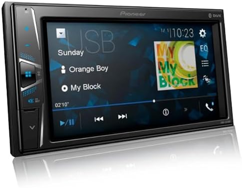 Central Multimidia Pioneer DMH-G228BT 2 Din 6,2 pol Touch BT USB ...