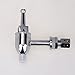 Lyty Full Solid Brass Beverage Dispenser Replacement Spigot,Chrome Finished, Water Dispenser Replacement Faucet 12mm