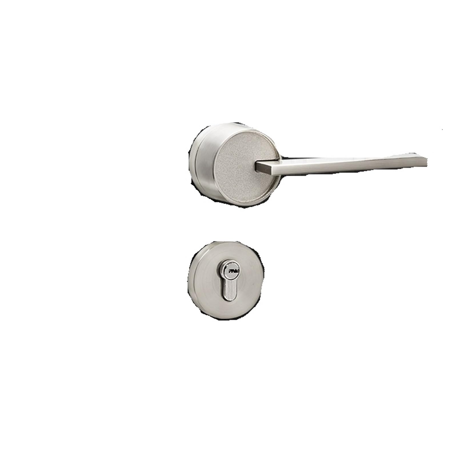 Serrure magnétique silencieuse pour porte de chambre à coucher noire