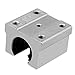 2Pcs 300mm12mm SBR12UU Linear Slide Rail Shaft Bearing Slide Block Industrial Grade Rail Positioning for DIY CNC Mills Lathes