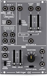 Amazing Ring Modulator/Noise Generator/S&H/LFO module from the '80s Authentic reproduction of original “System 100M*” circuitry Ring modulator for metallic and bell sounds 2 noise generators with simultaneous white and pink noise sources LFO features...