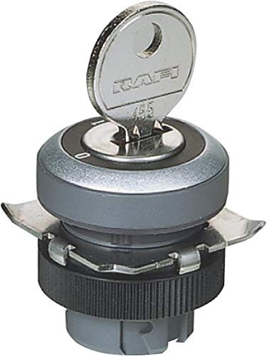 1.30.245.222/0000, RAFIX 22 QR - Keylock Switch, Round Collar