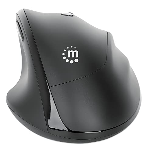 Souris sans fil Manhattan 190237 bureau droitier optique 1600 DPI