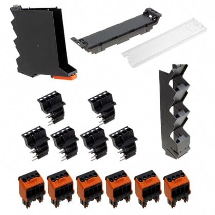 Boîtier universel Weidmüller CH20M22 plastique noir pour carte électronique