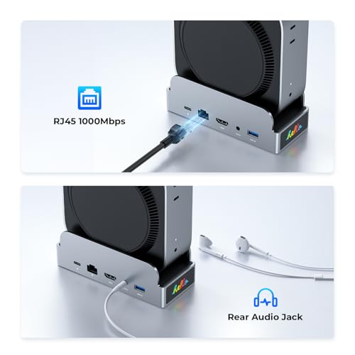 Audio 3.5 mm et ports USB pour Mac Mini M4 : plus de câbles - 7
