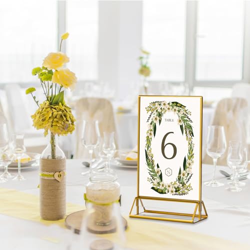 Support vertical en acrylique incliné Ecoseao 21,6x27,9 cm pour affichage de table - 7