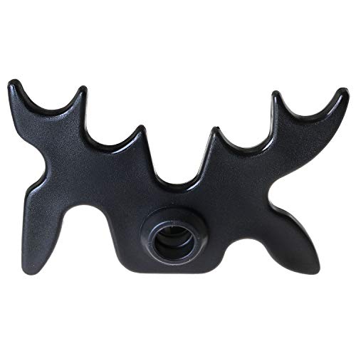 Dgzzi Moosehead Bridge Head Black Plastic Slip-On Moosehead Bridge Head For Billiard Pool Cue Stick #TOP1
