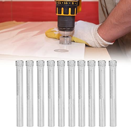 Set de 10 Brocas Abridoras de Agujeros de Carburo para Vidrio y Cerámica miniatura 5