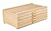 Vencer 5 Drawer Wood Art Storage Box for Pencil,Pen,Pastel,Marker Set,VAO-003
