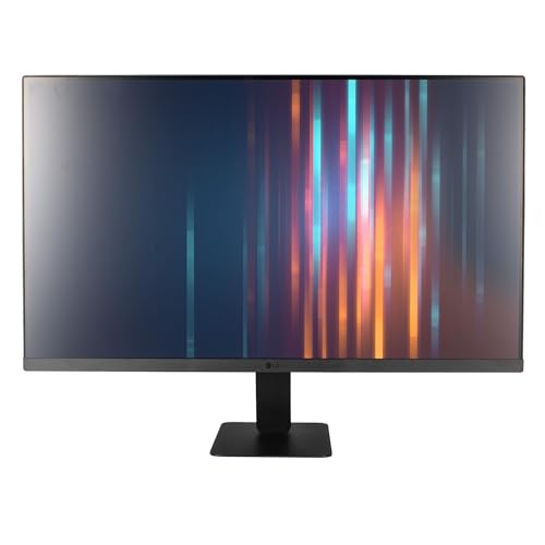 Image of LG 27U631A-B 27 inch QHD (2560x1440) Monitor Bundle | IPS Display, 100Hz Refresh Rate, 5ms Response, HDR10, Reader Mode, Flicker Safe, USB-C, HDMI & Adjustable Tilt + USB-C Cable + Cable Ties + More
