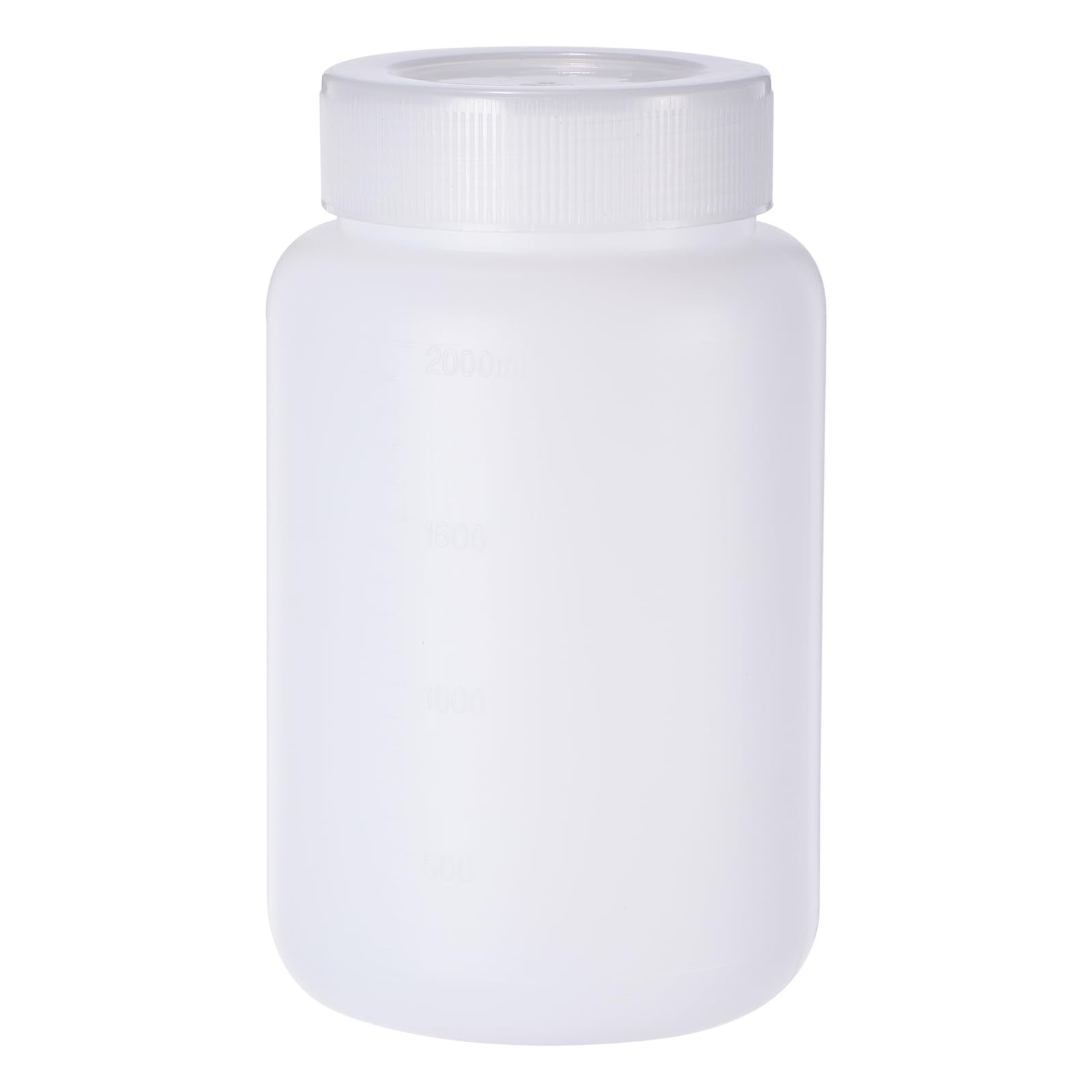 Flacon de réactif 2000 ml en HDPE de qualité supérieure pour stockage d'échantillons stables
