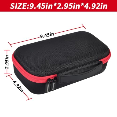 Image of Boobowl Case Compatible with HSFTOOLS HF96 / H128 Thermal Camera, Infrared Camera Storage Holder Box with DIY Sponge for USB Cables, Calibration Card and Accessories(Bag Only)-Black