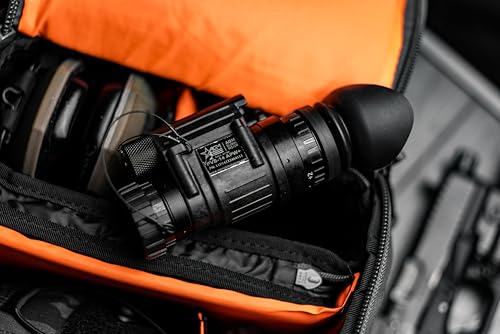 Image of AGM Global Vision PVS-14E 3AL1 Enhanced Night Vision Monocular | Gen 3 Auto-Gated Level 1 P43 Green Phosphor IIT, Auto Shut-Off, Manual Gain, Built-in IR Illuminator