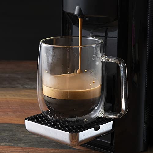 Brod & Taylor Double-Wall Insulated Glass Coffee/Tea Mugs (Set Of 2, 10Oz / 300Ml) #TOP1
