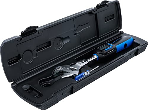 Clé dynamométrique digitale BGS 72097 à molette ajustable de 4,2 à 85 Nm