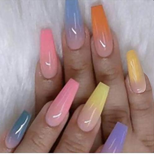 スイーツネイル 長さ偽の爪 24枚セット 個性派 ユニークネイル ネイルチップ 限定特価