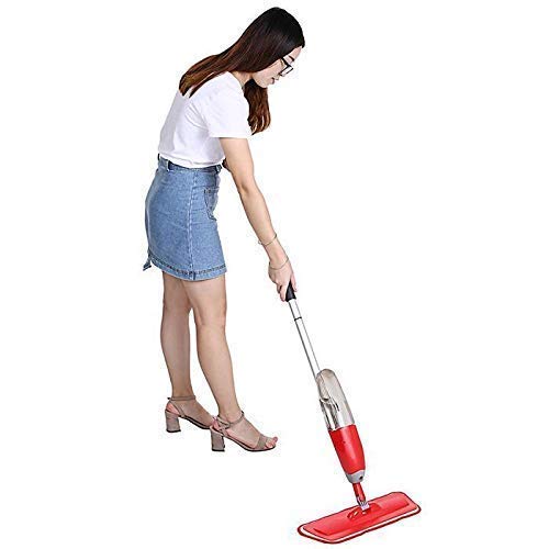 Atharv_Sales Aluminium Spray Mop Set with Microfiber Washable Pad, 360 Degree Rotation Easy Floor Cleaning for Home & Office (Multicolour)