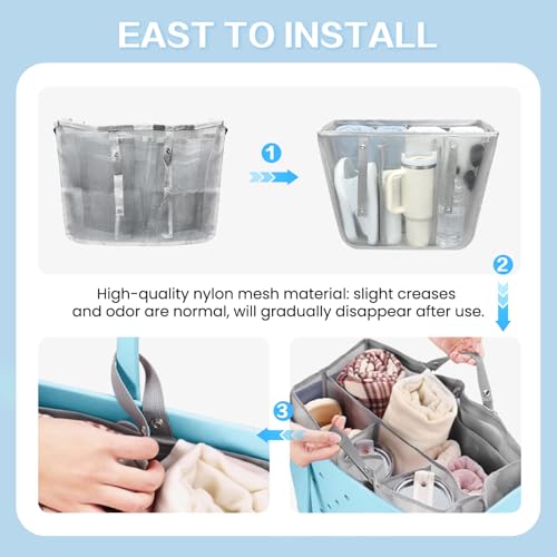 Image of XYFuuee Beach Bag Organizer Insert for X Large Simple Modern Bag Accessory