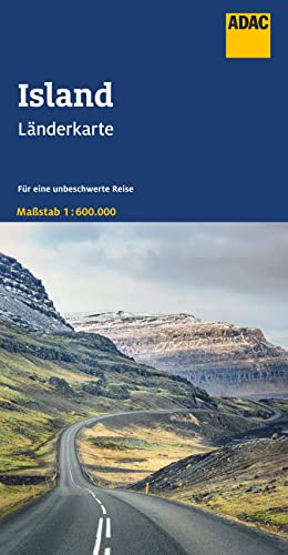 ADAC Länderkarte Island 1:600.000: Straßenkarte und Autokarte