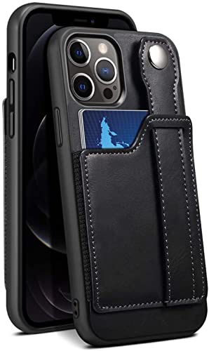 Coque iPhone 13 bracelet noir pour garder les mains libres en voyage