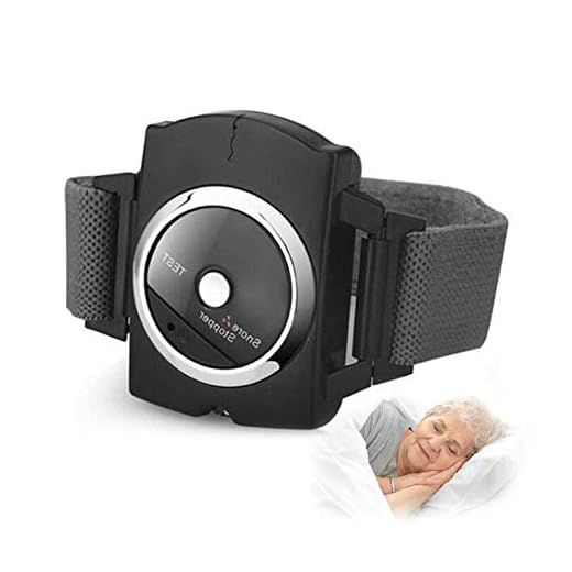 WOERD Antironquidos para Dormir Apnea Electrónico Reloj Antironquidos Biosensor Infrarrojo Pulsera de Pulsera Antirronquidos Anti Snoring Dispositivo de Dilatador1 pcs