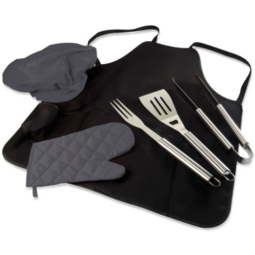 Set parrillero PICNIC TIME con delantal y accesorios miniatura 1