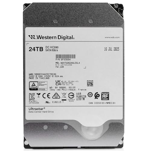 WESTERN DIGITAL DC HC590 26TB 512MB SATA SE NP3 Neuf - vue 7