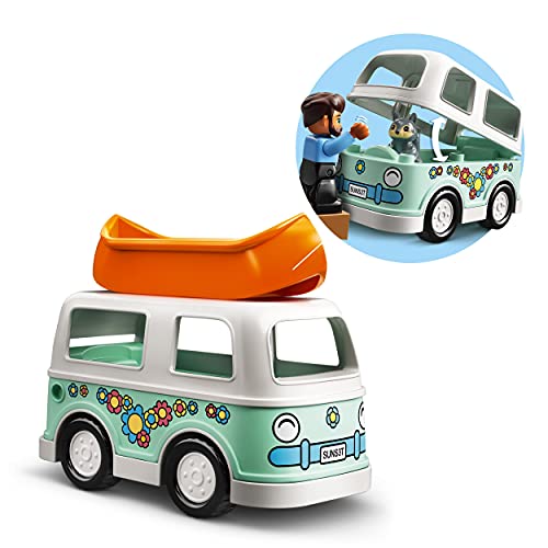 Image of LEGO 10946 Duplo My City: Adventure in the Family Motorhome, Toy Car for Boys and Girls +2 years old