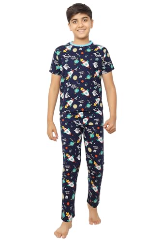 Image of Ninos Dreams Boys Cotton Coord Set /Boys Night Suit /Boys Loungewear /Boys Night Dress