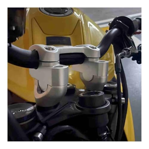 Elevador ajustable de manillar para Street Triple 765R que aumenta la altura de la base 4
