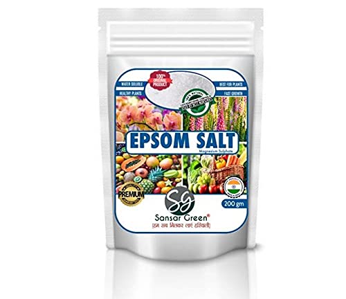 Sansar Green | Epsom Salt For Speed Up Plant And Vegetable Growth | Magnesium Sulphate |200Gm, Powder (B07PG49XGQ) Amazon Price History, Amazon Price Tracker