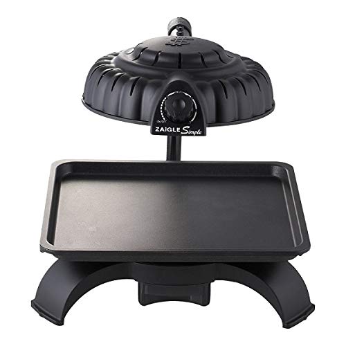 zaigle zgbu371 Simple Infrared kbbq Electric Grill, 120v, Black