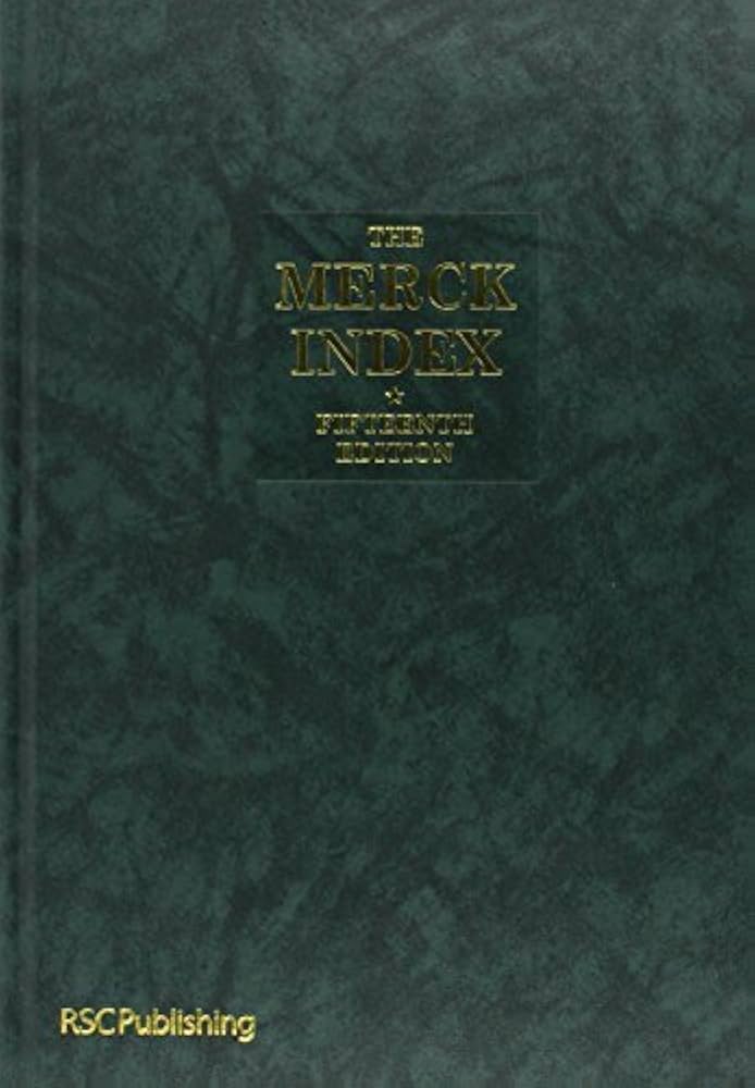 The Merck Index: An Encyclopaedia of Chemicals， Drugs and Biologicals， 14e Merck Editor Amazon.com: The Merck Index: An Encyclopedia of Chemicals