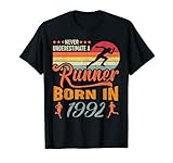 Photo Gallery never underestimate runner nato 1992 29th birthday running maglietta Photo Gallery never underestimate runner nato 1992 29th birthday running maglietta