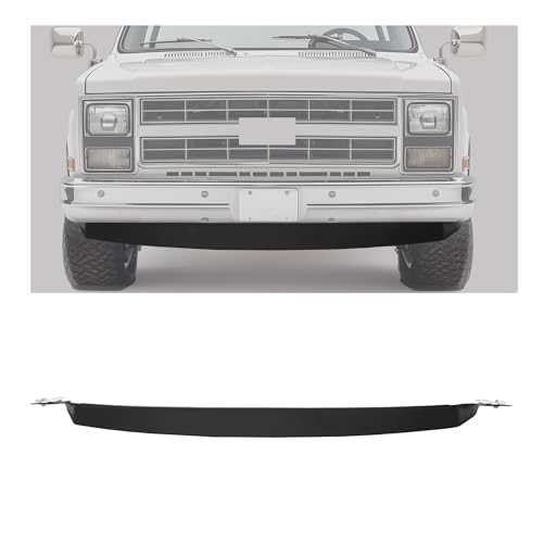 KUAFU Front Bumper Lower Valance Air Dam Compatible with 1981-1986 Chevy Chevrolet K10 K20 K30 GMC K1500 K2500 K3500 Air Deflector 4WD Replacement for GM1092123 15569086