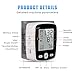 potulas Blood Pressure Monitor, Wrist Blood Pressure Cuff Monitor with USB Charging, Automatic Digital BP Machine,Voice Broadcast, Large Display Screen