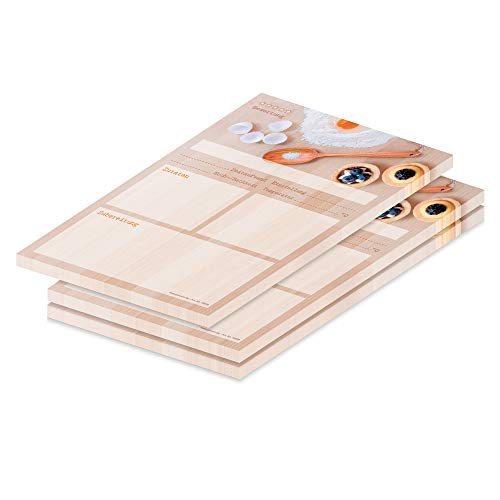 PRICARO Bloc de recetas (A5, 3 unidades) Cover