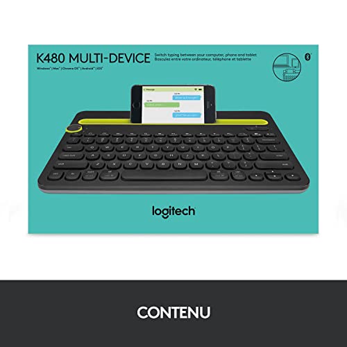 Logitech Device K480 Clavier sans fil Bluetooth Français - vue 10