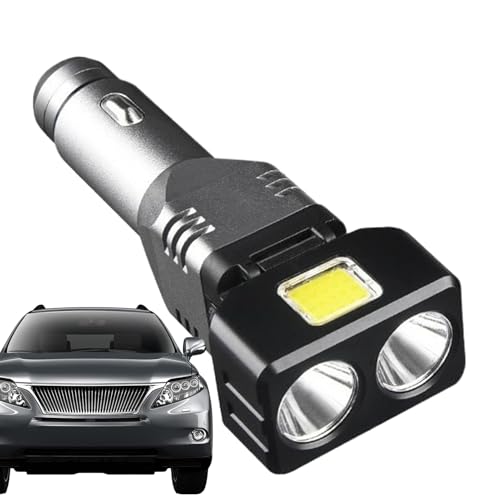 Cargador de teléfono para coche y camión con lámpara LED para evitar apagones