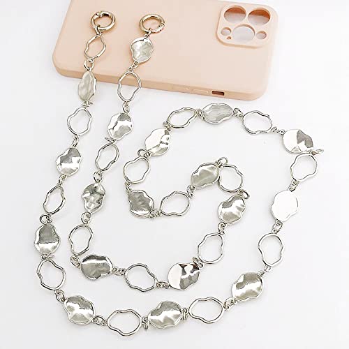Duories 1 x Metal Bag Chain, Replacement Shoulder Strap, Gold Chain Strap, Metal Chain Strap for Women Handbags, Shoulder Bag - Image 2