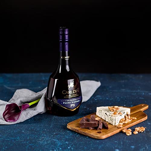 Carlos I Brandy Pedro Ximénez aus Jerez 40,3% (1 x 0,7l) - Brandy Solera Gran Reserva aus Spanien - Hergestellt aus… - Image 6