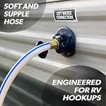 Valterra W01-5048 AquaFresh High Pressure Drinking Water Hose - 1/2" x 4', White