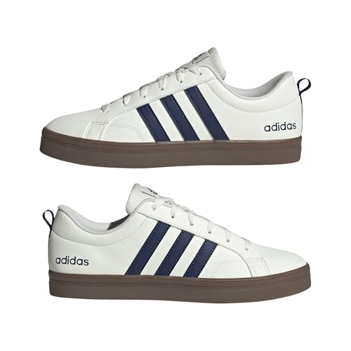 adidas Vs Pace 2.0 Shoes Herren Schuhe, Off White Dark Blue Gold Met, 40 2/3 EU – Ansicht 6