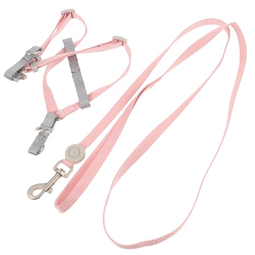 VICASKY 1Set Cat Harness and Leash Set Soft Vest for Small Cats and Dogs for Outdoor Walking and Training Cute Design Cat Essentials