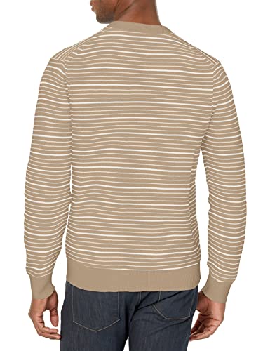 Theory Men's Riland Crew Stripe Eco Breach2